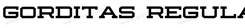 Gorditas Regular字体转换